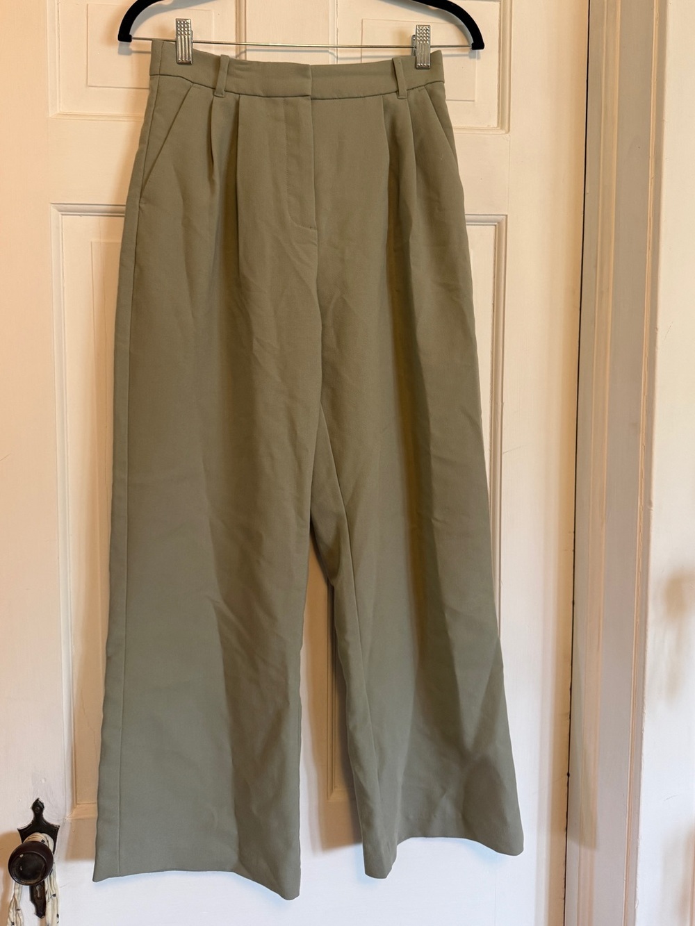 Abercrombie & Fitch Curve Love Sloan Tailored Wide Leg Pant
